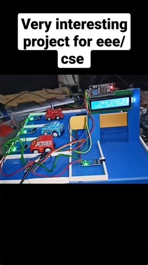 Smart parking system project using arduino #smartparking #carparkingproject #eeeprojects #project