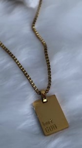But GOD Necklace: 18k Gold Stainless Steel Christian Jewelry - Etsy