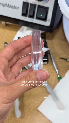 Here at MOSCOT, we take heritage craftsmanship very seriously! We precision-cut and surface your lenses right here in-house to ensure its quality. | MOSCOT