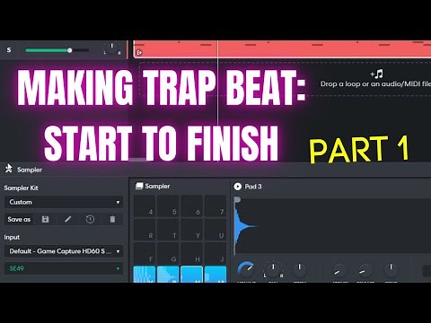 Bandlab Tutorial: Making A Trap Beat part 1