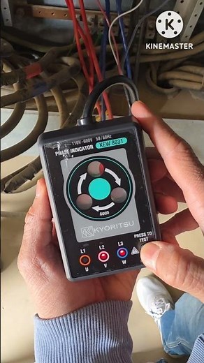 Phase sequence/Phase rotation tester.