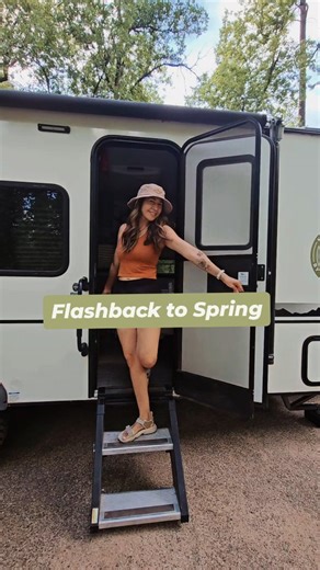Don’t fix the part that’s ‘cringe’—fix the part that cringes. I filmed this in May and almost didn’t post because I gave myself the ick… posted anyway 😜 Flashback camping reel from our RV weekend at Pine Flat Campground in Sedona AZ | Samantha Cox
