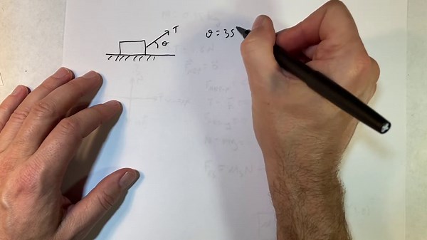 Calculating the Coefficient of Friction and Force to Move a Block