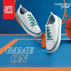 With these awesome white sneakers, the game is definitely on! Shop now: https://shopecs.com/products/111000055x OR Order via WhatsApp by sharing the image or article # at 92 321 4010205 Article #016000032185036 #ecs #ecswinter1 #sneakers #winterfashion | ECS