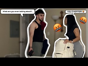 I CAUGHT MY BF CHEATING PRANK! *HE ACTUALLY CONFESSED”