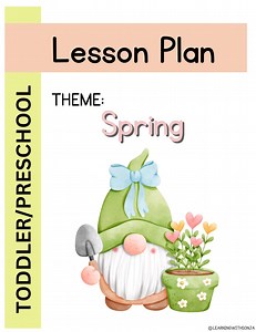 Spring Preschool Curriculum – 2-week Lesson Plan - Etsy UK