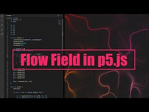 How to make a flow field in p5.js | Coding Project #9