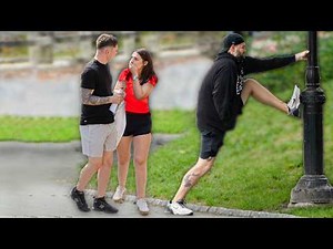 Funny FART Prank in NYC! Anaconda SQUEEZE!