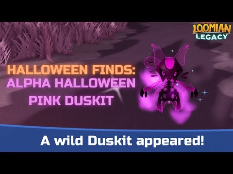 HALLOWEEN FINDS: Alpha Halloween Pink Duskit | Loomian Legacy