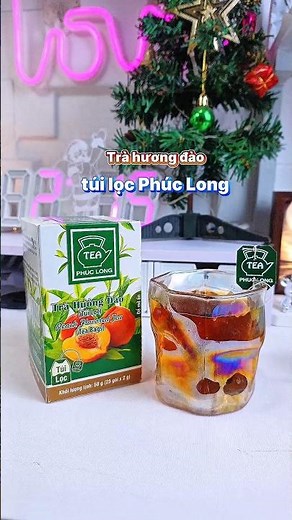 Trà túi lọc hương đào thơm ngon càng uống càng mê #tratuiloc #phuclong #tradao #anuong #shorst