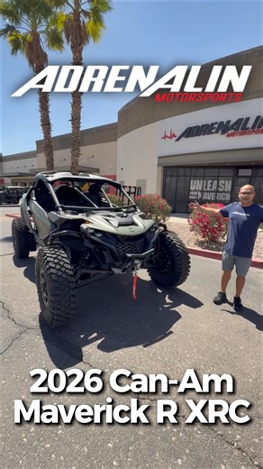 🔥 Unstoppable. Unmatched. The 2026 Can-Am Maverick R XRC is here at Adrenalin Motorsports and it’s READY for you today. From rock crawling to wide-open desert runs, this machine is built to dominate every obstacle. Rikki breaks down the features in our latest video — and yes, we’ve got units available right now for delivery. 📍 Adrenalin Motorsports 3151 N. Piper Ave #113, Casa Grande, AZ 85122 📞 520-836-0583 #CanAmMaverickR #MaverickRXRC #SideBySideLife #OffRoadAdventure #ArizonaUTV #CasaGran