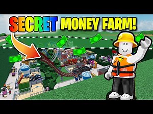 Starting OVER as NOOB With OP Secret Money Farm in Theme Park Tycoon 2