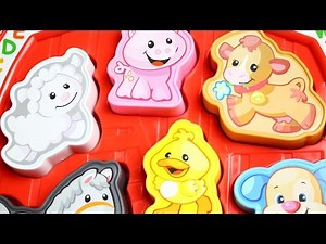 Fisher-Price - Farm Animal Puzzle / Головоломка Ферма животных - Laugh & Learn - DLB25 DLB27 / CGM35