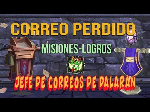 LOST MAIL || DALARAN Postmaster || World of Warcraft