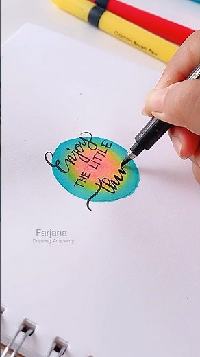 DIY sponge brush and how to paint using this. #painting #art #shorts