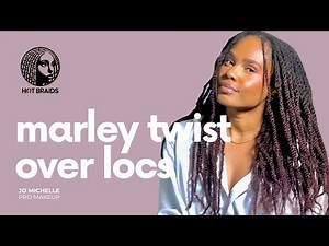 How to Prep, Section, Twist & Blend Added Hair Over Microlocs | Feat. HotBraids