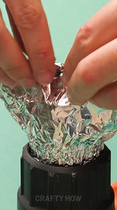 Using Heater with Foil | Crafty Panda How