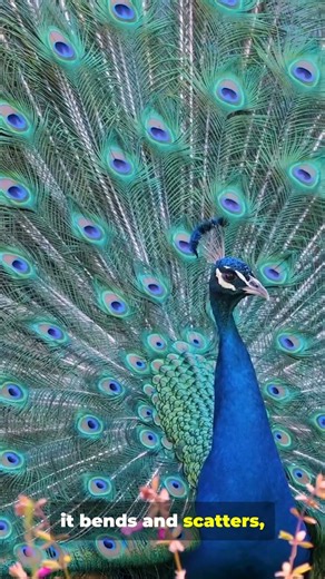 Peacock Colors with Zero Pigment! 😳🦚