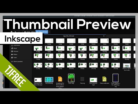 Inkscape | Fix Thumbnail in Document Properties