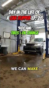 How much can I make in a day fixing cars? 💰