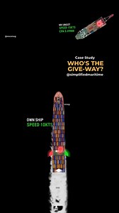 Who shall give way? Which one is Not under command? #simplifiedmaritime #seafarer #seaman #cadet #maritime #merchantmarine | Simplified Maritime
