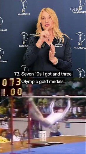Coincidence or destiny? 👀✨The maths behind Nadia Comaneci's iconic #Montreal1976 moment. #Laureus26