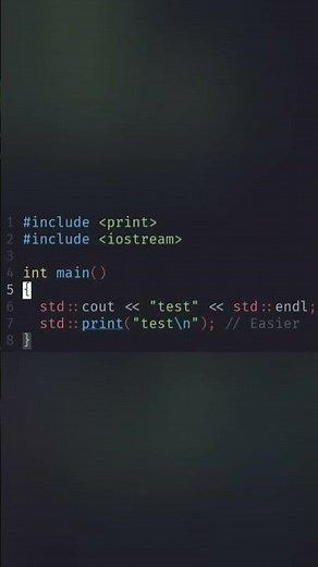 C++ 23 | New "std::print" function and print header | #cpp #programming