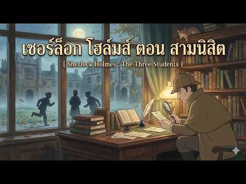 เชอร์ล็อก โฮล์มส์ ตอน สามนิสิต [ Sherlock Holmes : The Three Students ]