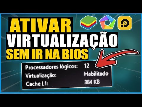 COMO ATIVAR A VIRTUALIZAÇÃO (VT) DO COMPUTADOR PARA EMULADORES SEM PRECISAR IR NA BIOS - MUITO FACIL