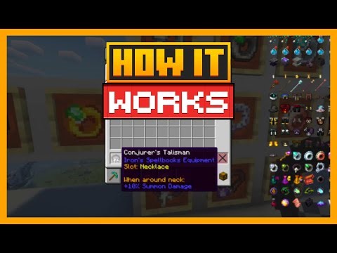 HOW THE CONJURING TALISMAN WORKS IN SPELLBOOKS