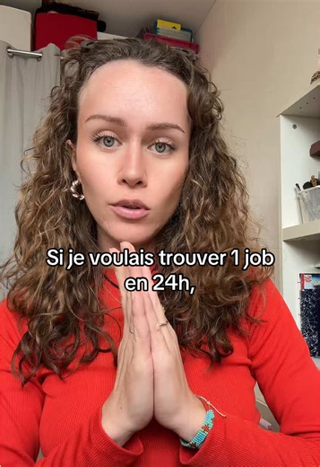 Comment trouver un job en 24H #recrutement #rechercheemploi #chomage #jobstep #cv publicité