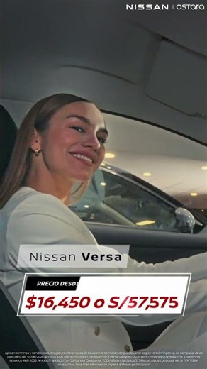 Drive home the Nissan Versa of your dreams