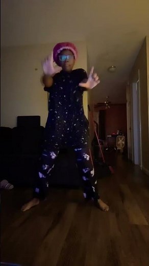 Doing the Zoo dance for the first time and it was really hard to learn and I’m still practicing it