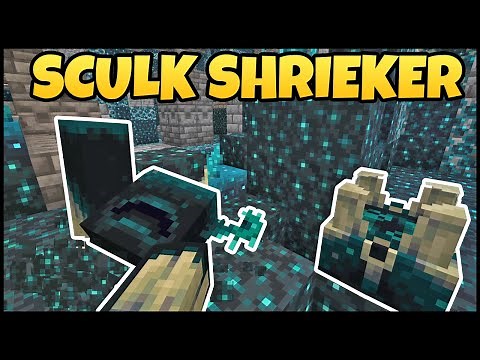How Does The SCULK SHRIEKER Work In MINECRAFT