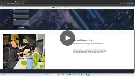 #wix #chatgpt #sendgrid #html #crm #marketing #automation #emailmarketing #marketingautomation #leadership #ai #leadgeneration #b2bmarketing #salesenablement #ai #martech #growth #demandgen #outbound | Poonam Navale