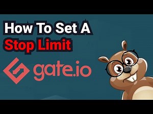 Setting a Stop Limit Order on Gate.io (Step By Step)