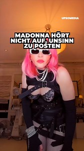 Madonna akzeptiert ihr Alter nicht und veröffentlicht seltsame Videos in den sozialen Medien. | Goldene Jahre