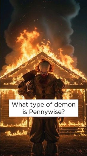 What type of demon is Pennywise? #movie #shorts #pennywise #scary #horror #facts #scarystories