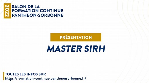 Master parcours Systèmes d'Information Ressources Humaines_apprentissage et formation continue (entrée en M1 SIRH)