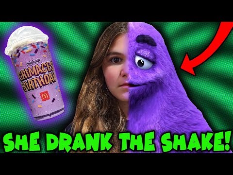 Don't Drink The Secret Grimace Shake! *Bad Idea* (Skit)