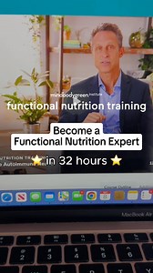 Become a Functional Nutrition Expert in 32 hours! Want to transform lives, including your own? Our Functional Nutrition Training program teaches you how to harness food's potential to manage chronic illness, inflammation, and more. Learn from 20 global experts and get lifetime access. Ready to start healing? | mindbodygreen