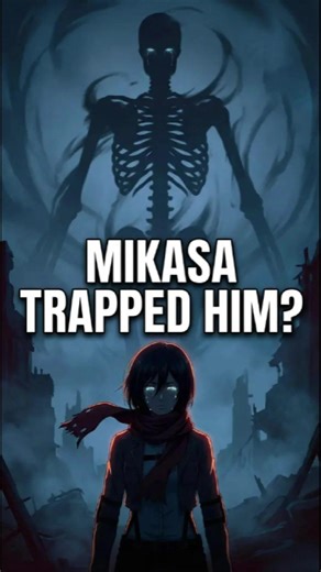 Eren Was Never Free… And Mikasa Proves It #eren #mikasa #aot #animeshorts