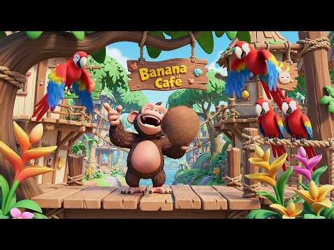 Funny Monkey Swings Ooh Ooh Ahh | 🐒 High Energy Jungle Rhymes & Animal Songs