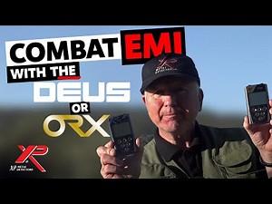Say goodbye to Electromagnetic Interference (EMI) with your XP DEUS 1 or ORX metal detector