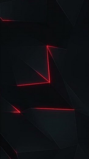 Futuristic Red Neon Light Beams Motion Background