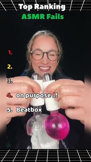 Top Ranking ASMR Fails 😭🎧 | #shorts