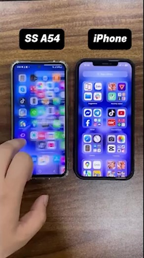 Looks like iPhone? 🤔 Nah, it’s Android with iOS Launcher! 🔥📱