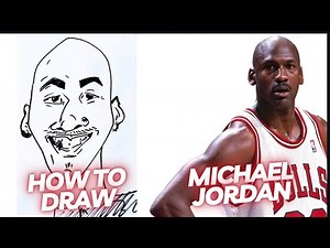 How to Draw Michael Jordan (Step-by-Step Tutorial)