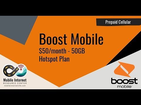 Boost Mobile Offers 50GB for $50/month Mobile Hotspot Plan on ZTE Warp