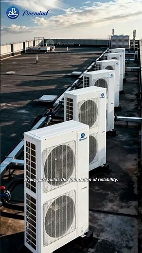 Ever Seen What’s Inside A Multi-Split System? 👀 The Power Behind Every Room #factory